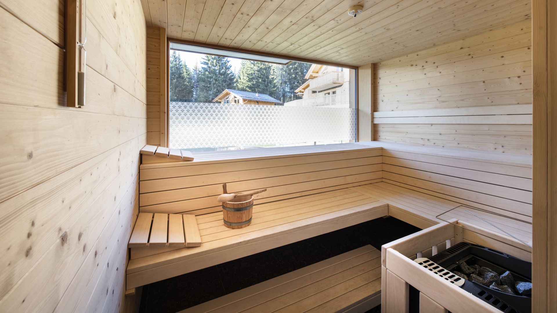 Große Sauna im Haupthaus