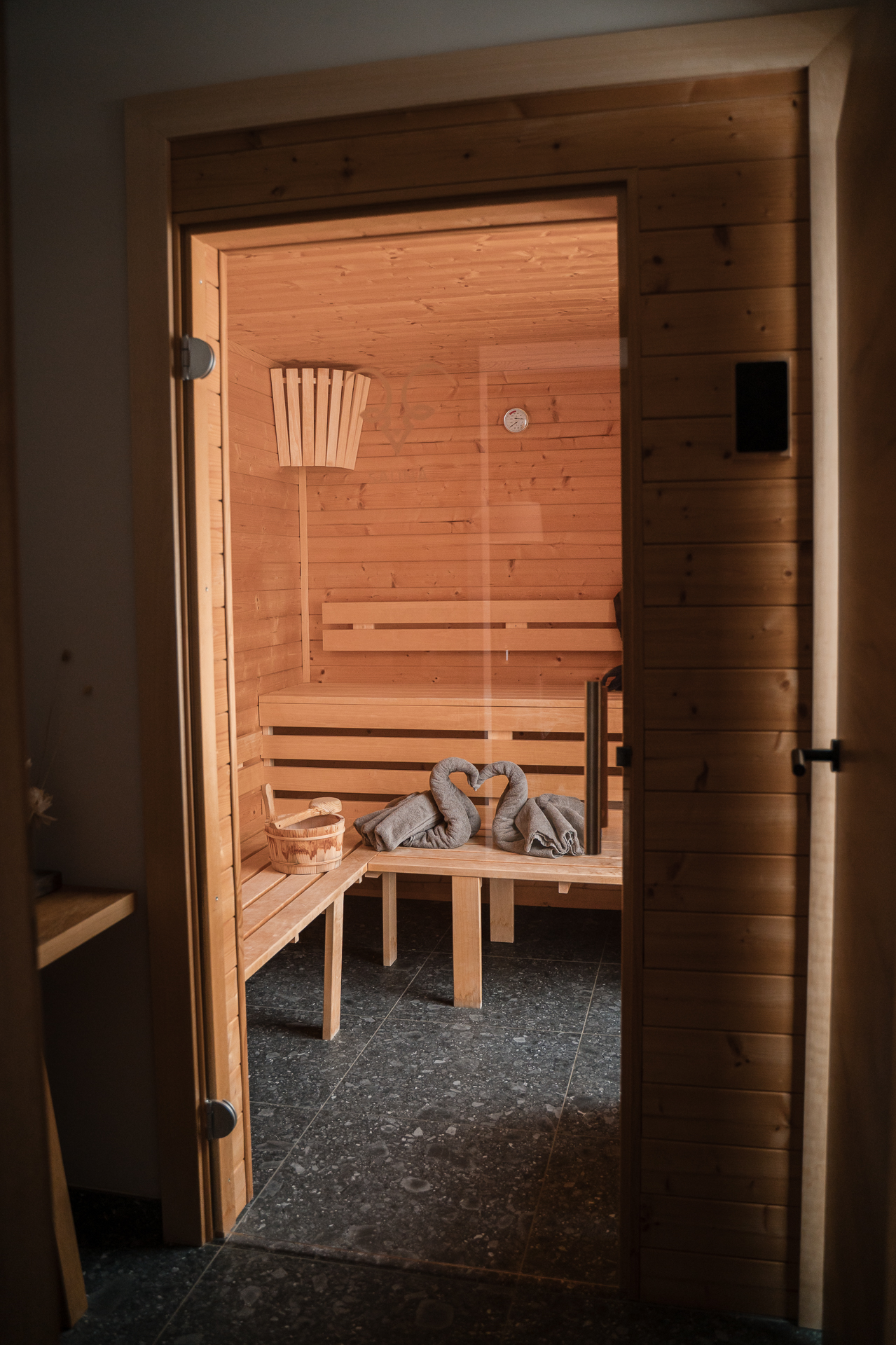 Sauna im Chalet