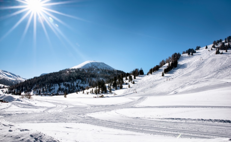 Skipisten im Lungau